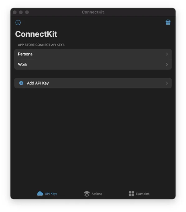 ConnectKit on macOS
