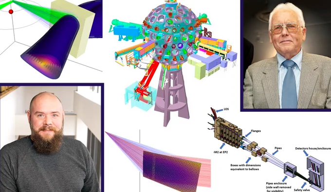 PPPL scientists create unique instrument - collage