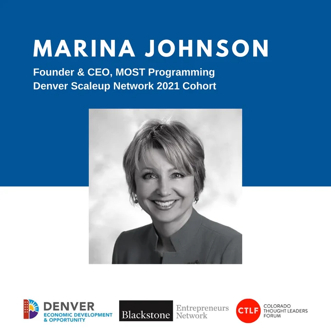 Image of Marina Johnson, CEO of MOST Programming.