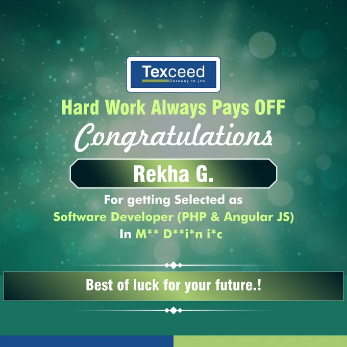 Texceed offers job oriented training courses. Register Yourself Now.