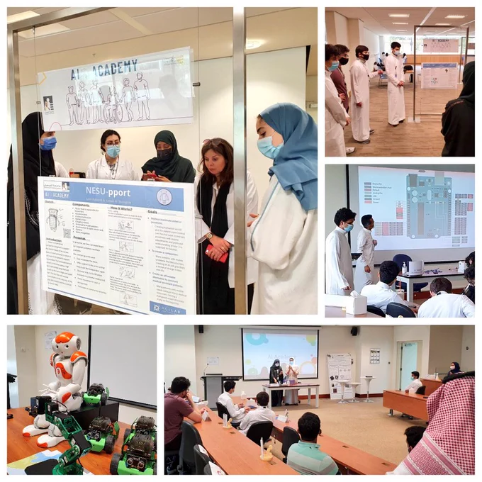 AI summer programs for youth at Alfaisal University..