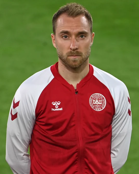 Christian Eriksen lines up for Denmark