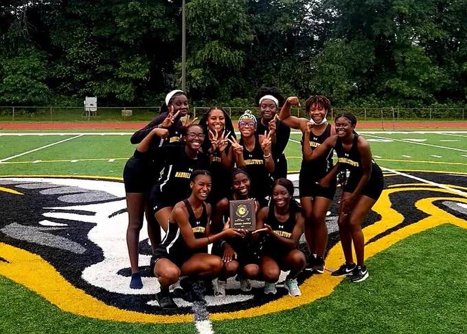 Girls 2021 MPSSAA 2A Regional Champions RHS