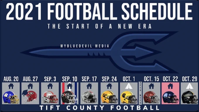 Football Schedule Image