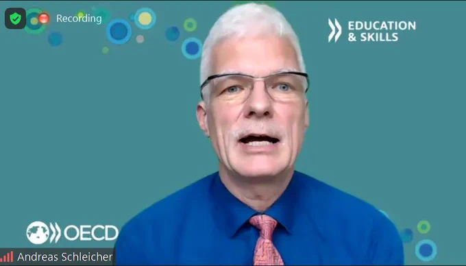 "The pandemic has not just put education delivery into focus, also made us think harder about knowledge & skills to prepare learners for the future. #SDG4.7 is  hard to test but a big part of education for the future" says @SchleicherOECD @OECDEduSkills  #GlobalCommittee @UNESCO