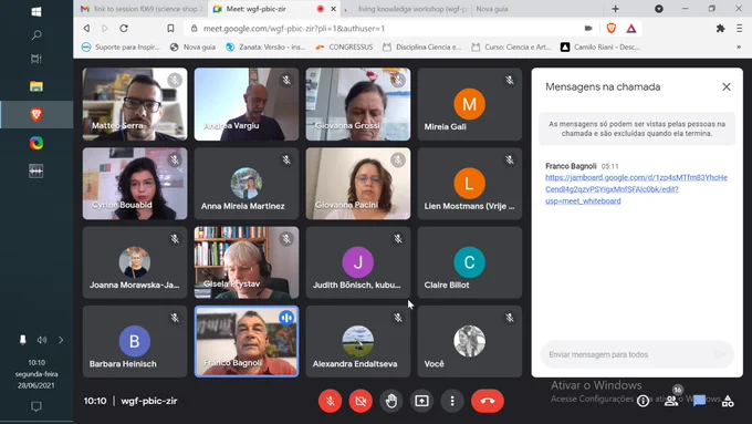 Pre-inaugural festival session: InSPIRES and Italian Network of Science Shops partners lead LK colleagues and an enthusiastic audience through "Science Shop 2.0: a role-game".