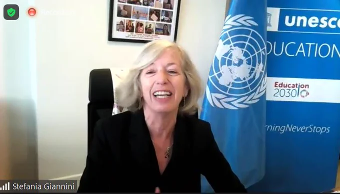 Head of #education @UNESCO @SteGiannini announces at #SDG4 #GlobalCommittee - the Ministerial Segment of the 2021 Global Education Meeting will be held on 13 July   https://en.unesco.org/news/recovery-accelerating-sdg-4-progress-2021-global-education-meeting-ministerial-segment