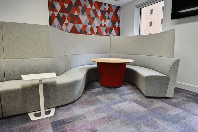 Modular sofas with power