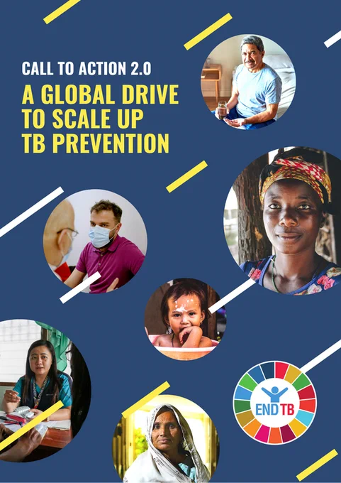 'Call to Action 2.0: A global drive to scale up TB prevention' front cover