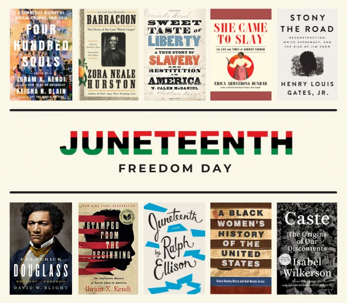 Juneteenth Reading List 2021
