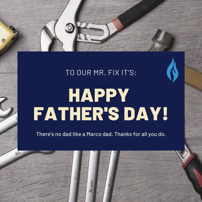 Happy Father's Day from the Marco team