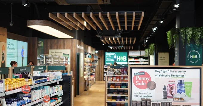 Eco friendly store.