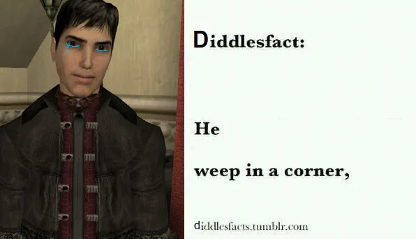 diddlesfact: he

weep in a corner, diddlesfact.tumblr.com