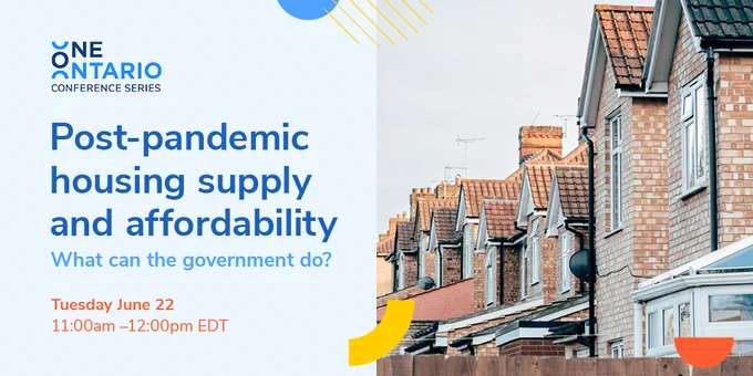 One Ontario Conference Series panel session on Housing affordability and supply