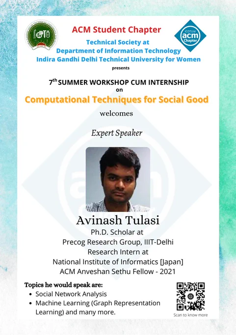 Avinash is a Ph.D. Scholar from Precog @ IIITD. He is co-advised by Ponnurangam Kumaraguru (PK) and Dr. Arun Balaji Buduru. He is ACM Anveshan Sethu Fellow, and currently a research intern at the National Institute of Informatics, Japan. He did his master's from NIT Kurukshetra, where he was a research and teaching assistant as well. He has worked in the industry in Tech Mahindra and TCS. 
