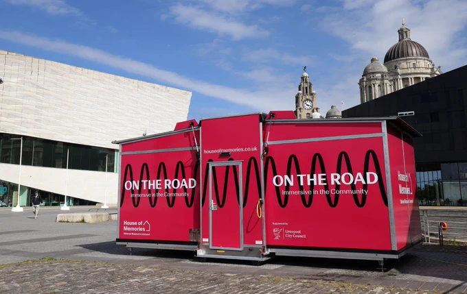 House of Memories On The Road, Museum of Liverpool and The Three Graces