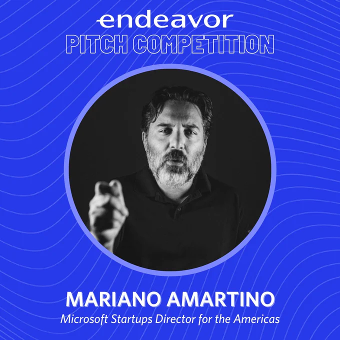 Can't wait to see our very own Mariano @Amartino judging at the @EndeavorMIA Pitch Competition for Black founders and see which of the 10 #entrepreneurs wins! 
You can join, too... RSVP at  https://msft.it/6019n3cLX