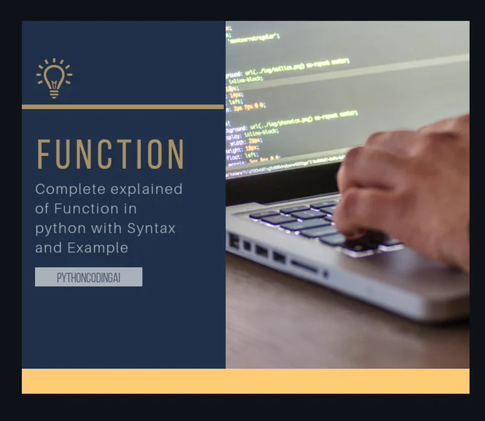 Functions In Python, a function is a named arrangement of explanations that have a place together. Their basic role is to assist us with getting sorted out programs into lumps that match how we consider the issue.