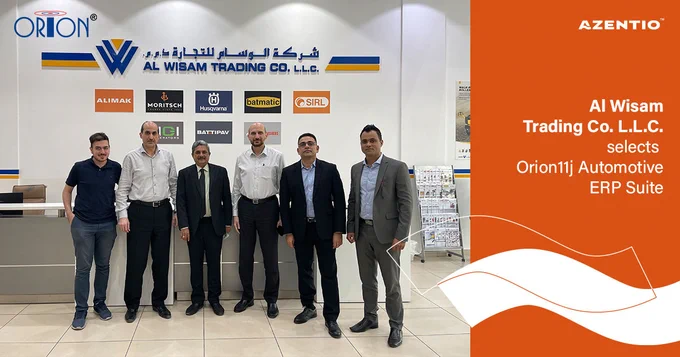 Al Wisam Trading Co. selects Azentio Software’s Orion11j ERP suite