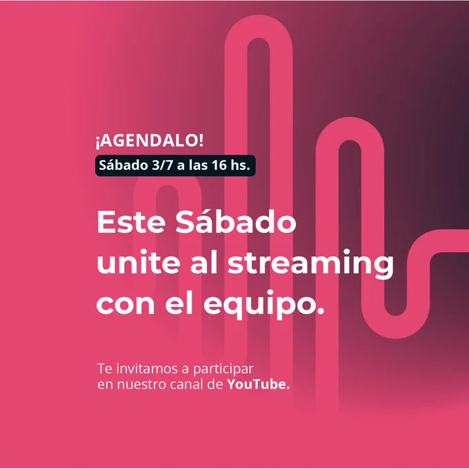 Este Sábado a las 16:00 desde nuestro canal de YouTube vamos a estar conversando con la comunidad para contarles las novedades del proyecto. 

De dónde venimos. Dónde estamos. A donde vamos. Pasado, presente y futuro.

Nos encantaría contar con tu presencia! 


#streaming #audio #audiodigital #comunidadsonora #SoftwareLibre #Software