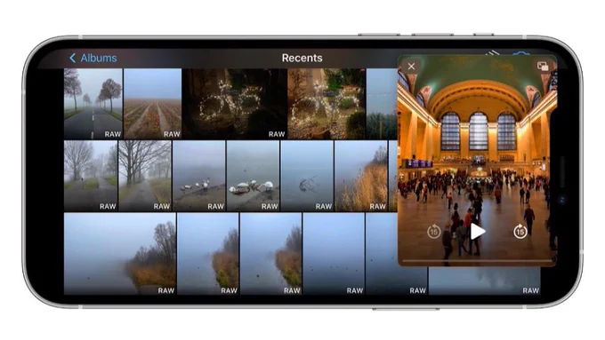 Multitask with iOS Picture in Picture video play