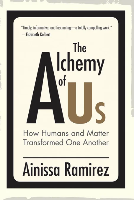 Book cover image has black text and border, with the "Us" in gold. The A and U are enlarged and sit next to each other. This represents the Au for gold in the periodic table of elements.