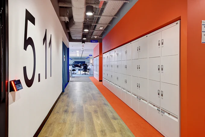 Metal lockers for personal storage