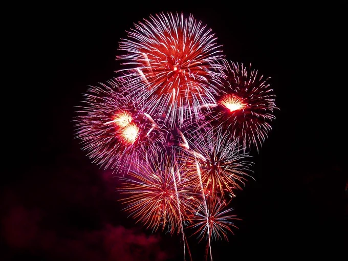 fireworks, show, pyrotechnics