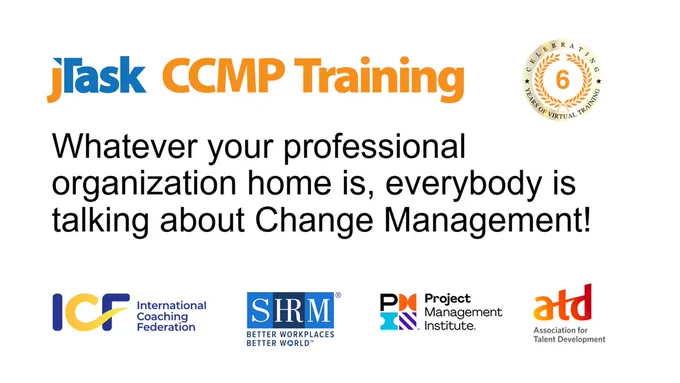 Whatever your professional organization home is, everybody is talking about Change Management!