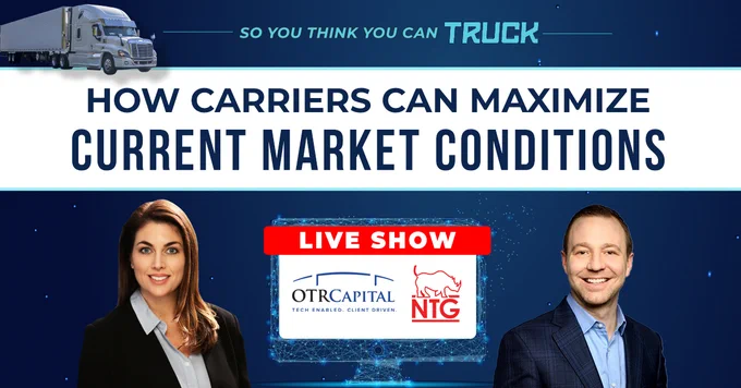 How Carriers Can Maximize Current Market Conditions webinar graphic