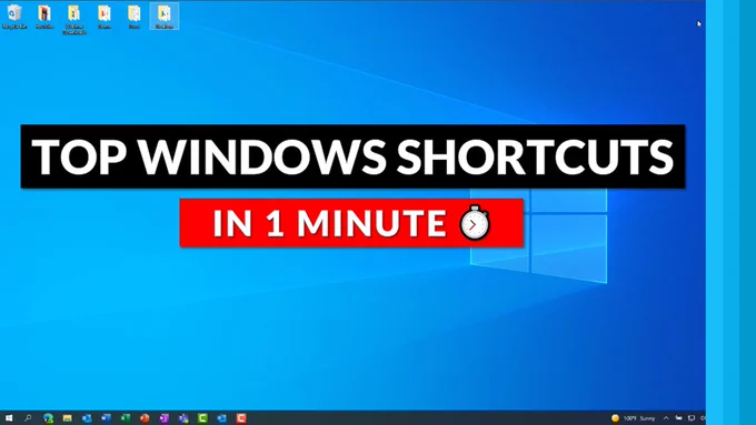 Picture of Windows shortcuts video thumbnail