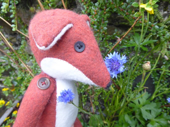 Reynard is one of Cool Crafting's craft characters © Cumbria Wildlife Trust