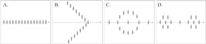 Figure 1: OSCAR would enable spacecraft to dynamically transition between different formations.