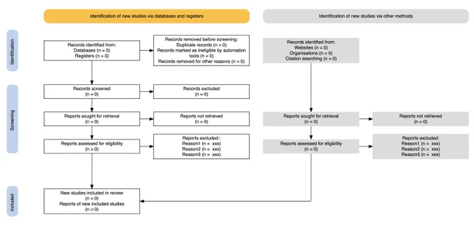PRISMA2020 flow diagram screenshot