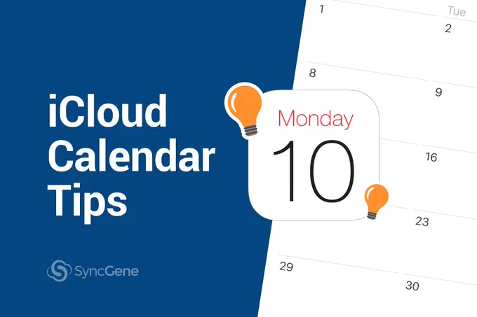 iCloud Calendar Tips