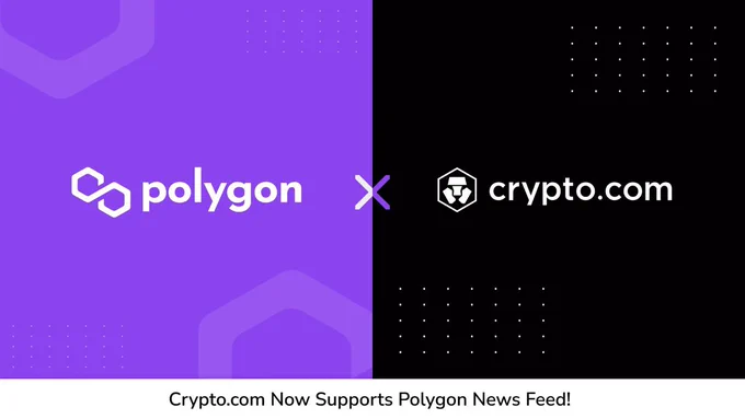 Crypto.com now supports #Polygon News Feed!