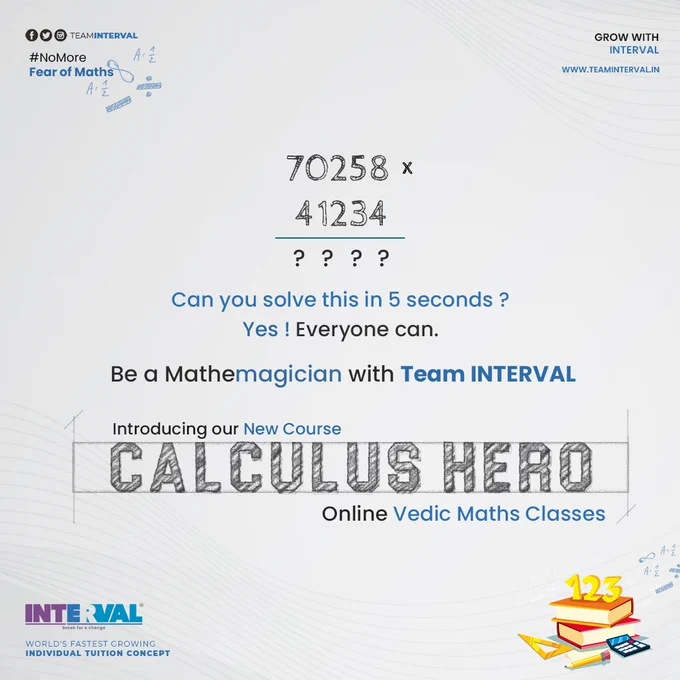 Vedic maths class