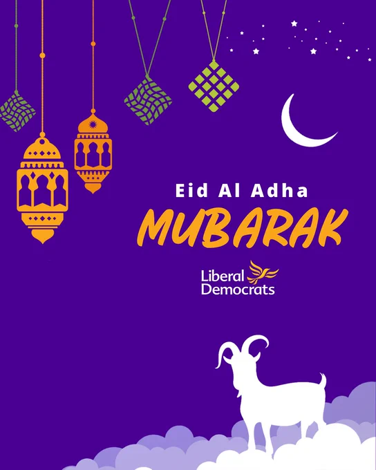 Eid al Adha Mubarak from the Liberal Democrats