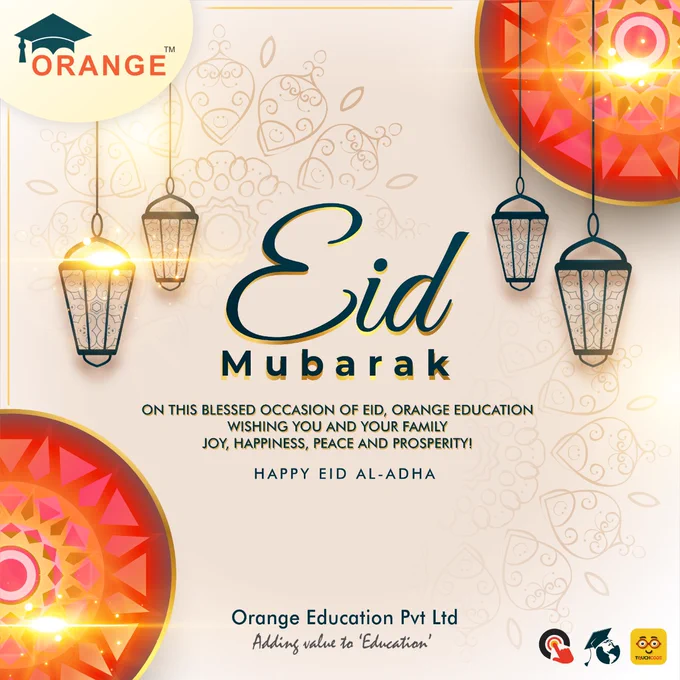 Eid Mubarak By Orange Education