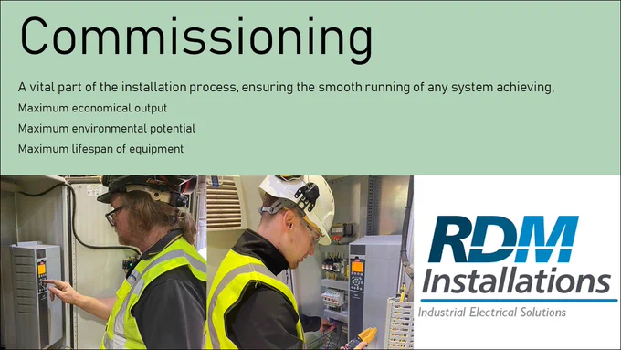 RDM Installations commissioning a control system