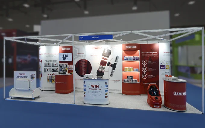 ISOframe Wave Exhibition Stand