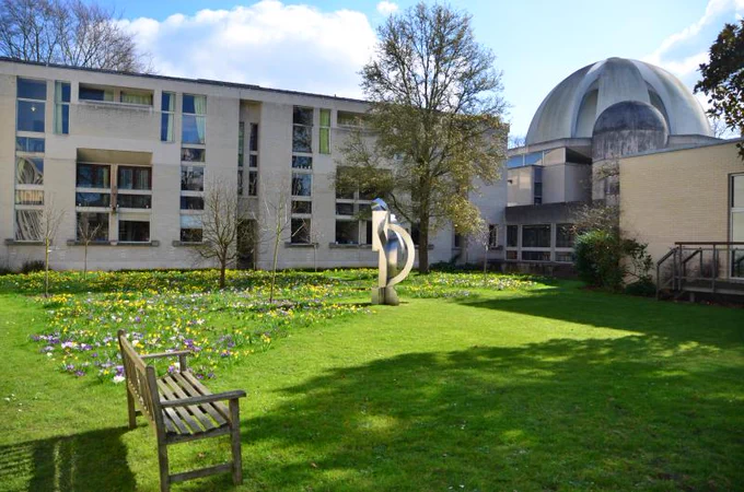 The gardens and Dome of Murray Edwards.