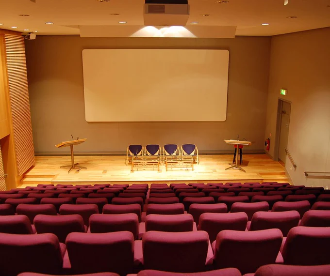 Conference hall.
