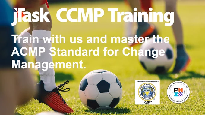 Train with us and master the ACMP Standard for Change Management.