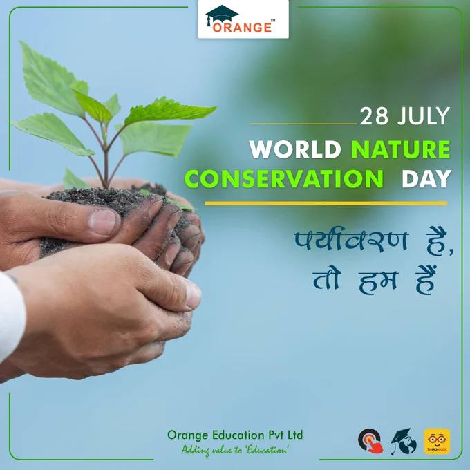 conservation day by orange education