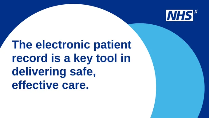 The electronic patient record is a key tool in delivering safe, effective care.