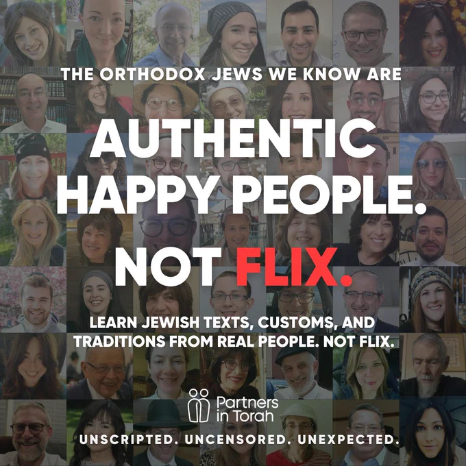 A response to the messaging about Orthodox Jews portrayed by Julia Haart in My Unorthodox life. 