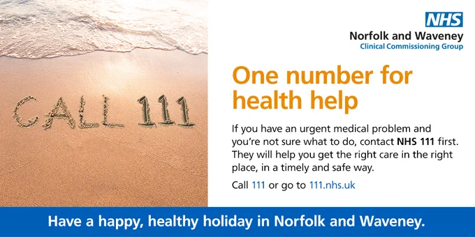 One number for health help. 

If you have an urgent medical problem and you're not sure what to do, contact NHS 1 1 1 first. They will help you get the right care in the right place, in a timely and safe way. 

Call 111 or got o 111.nhs.uk 