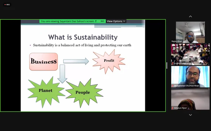 Conducted another  webinar  on Sustainability and Business Performance through Sedex Solutions for our Bangladesh audience. People from various organisations attended this exciting session and found it to be fruitful and informative! Speaker for the day was Ms. Sayantani Das Sahoo, a Fair Trade, Social Responsibility & Sustainability Management professional with 15 years of experience in managing and consulting various CSR and other projects. Overall response received from the participants was Very Good!

#webinar #onlinewebinar #corporatetraining #onlinecorporatetraining #iisd #infimindcorporatetrainingprogramme #sustainability #businessperformance #sedex #infimindtrainingprogrammeontimemanagement #businesssustainability

to know more about what we, please visit us at: www.infimindconsultants.com | www.infimindinstitute.com 

Please contact us for more updates regarding our upcoming webinars/training programmes: 

Ph:  91 88844 49629 |  91 73378 84423 
Email: info@infimindinstitute.co