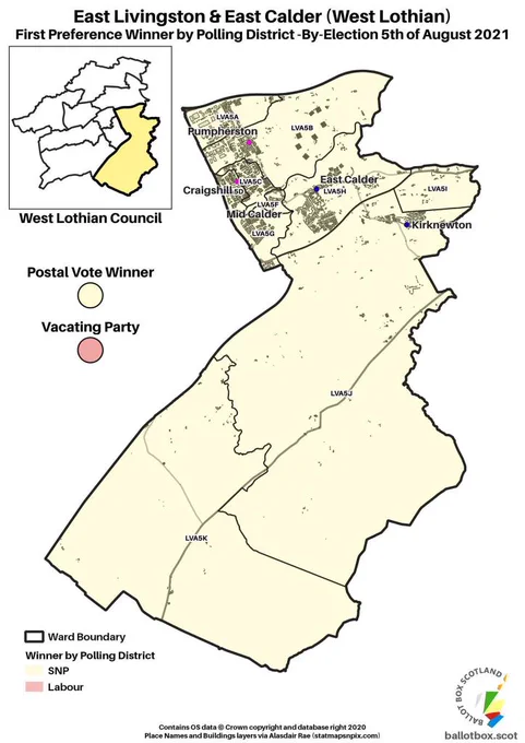 Map of the ward - weird shape with all the villages at the north of the ward and a big swath of farmland to the south
